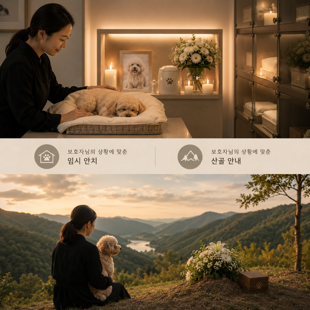 반려마루 임시 안치 산골